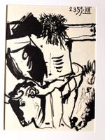 Pablo Picasso - Originale Vintage-Lithographie von 1961