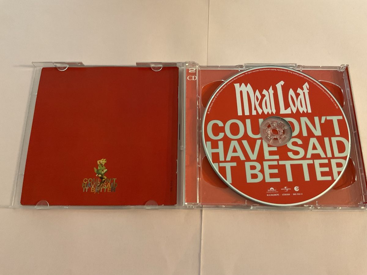 CD: Meat Loaf - Couldn't Have Said It Better CD Special Edition – Usato da Steinach venduto da Quarkie 1