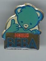 Placchette & Badge: Nestle Beba Pin, Bär – Usato da Zürich venduto da t24_de