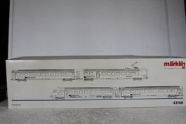 Märklin 42168 SBB Pendelzug nur der Karton