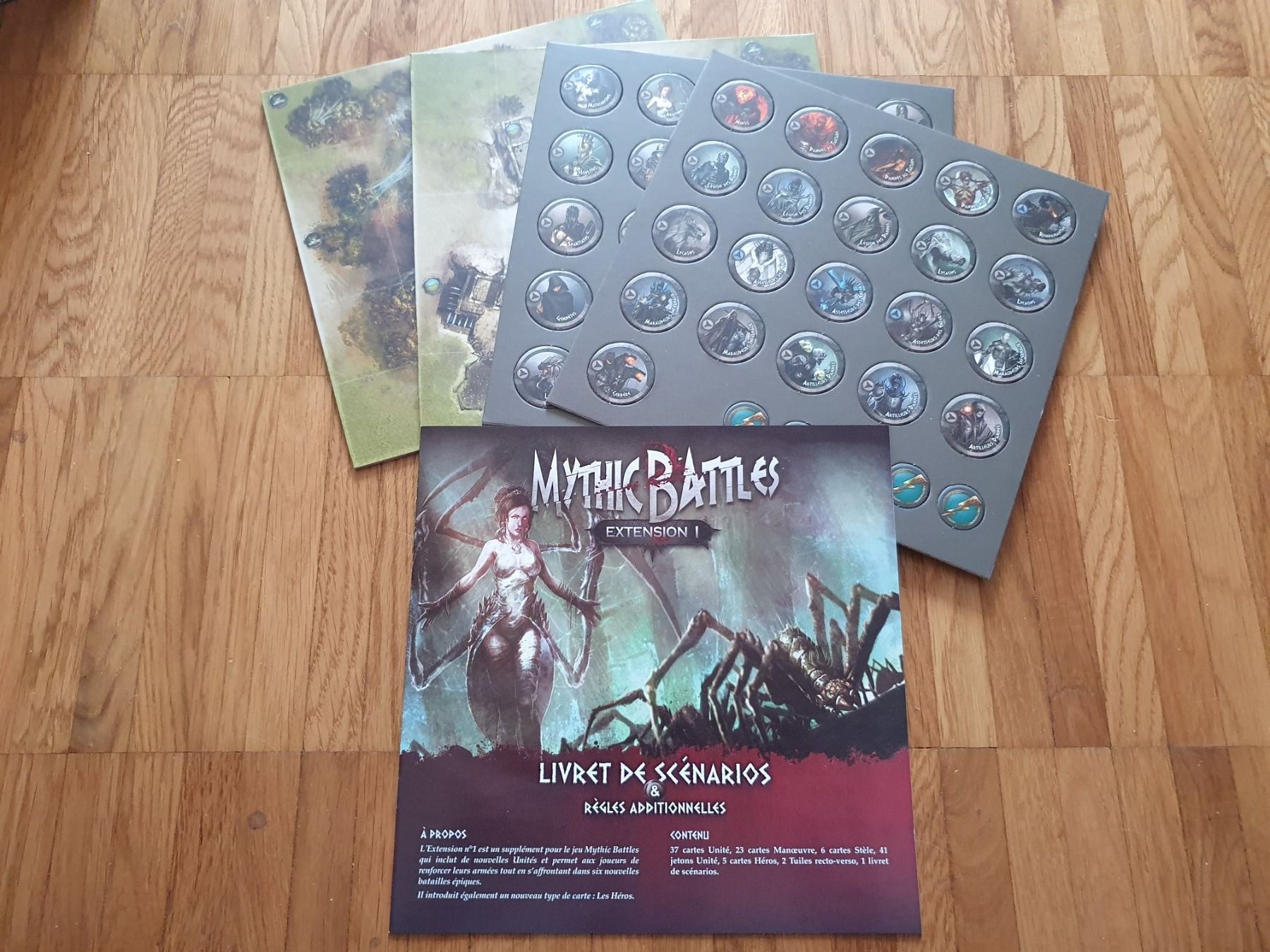 Giochi: Mythic Battles + 2 extensions, neuf – Nuovo (secondo la descrizione) da Puidoux venduto da Svreber 8