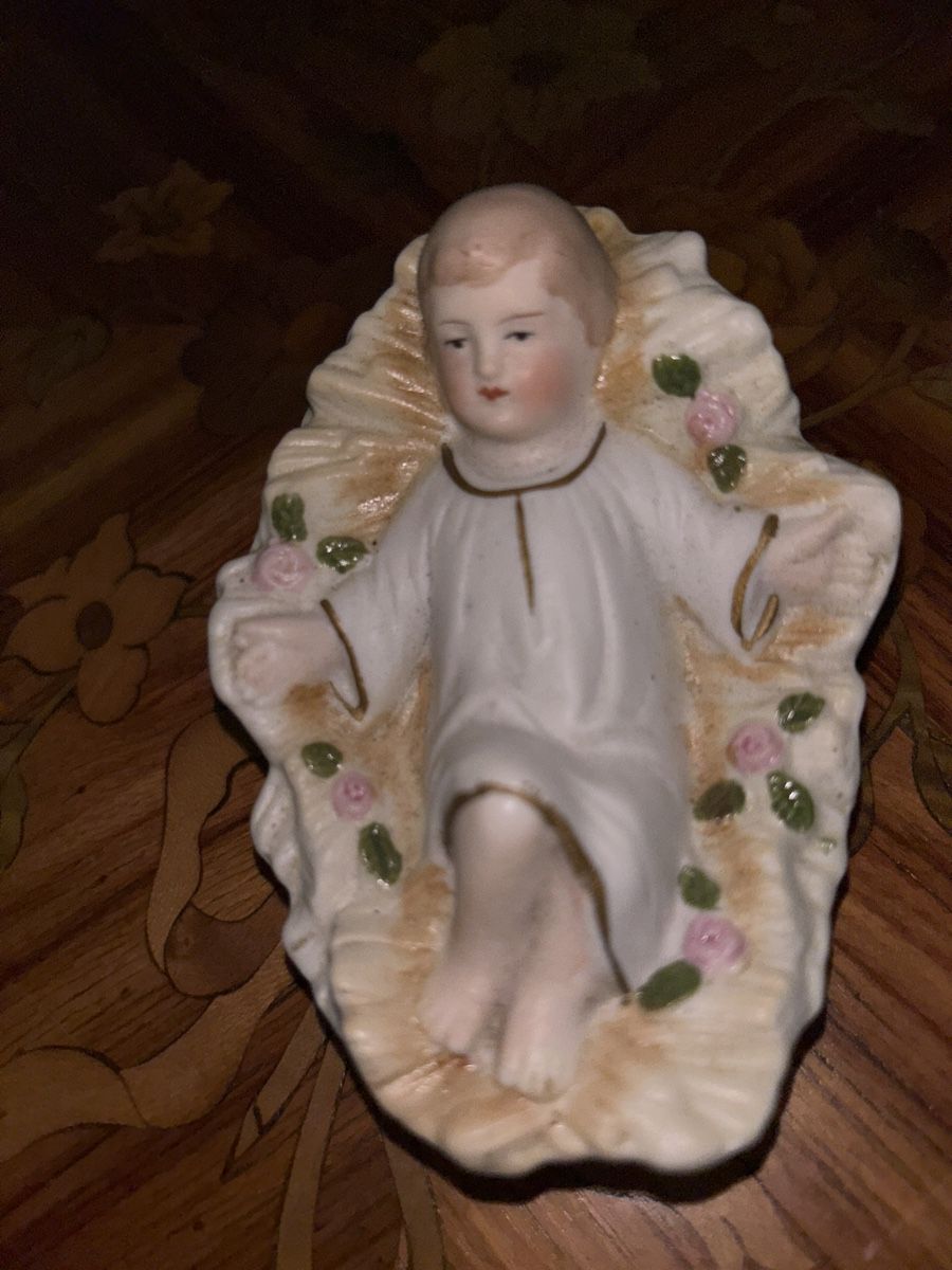 Statuette: Jesuskind aus Porzelan  – Usato da Kriens venduto da Wundertuete17 3