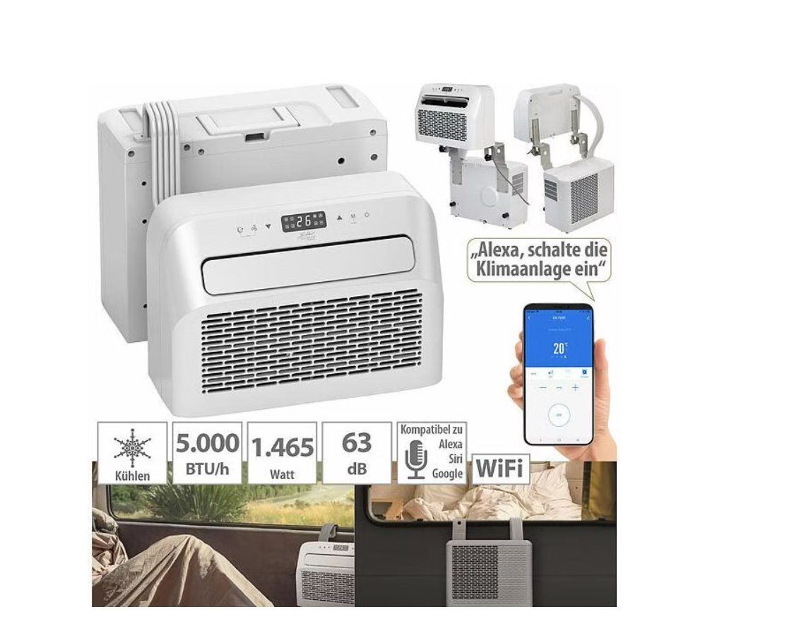 Klimageräte: Climatech YFA-05C 30 m², 5000 BTU/h Split Klimagerät – Neu (gemäss Beschreibung) aus Steinhausen von Retourenprofis 1