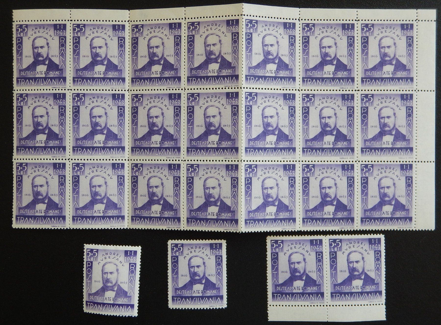 Tutti i francobolli: Rumänien Kat. 755 ** 1942 – Usato da Zürich venduto da Muehlekauf
