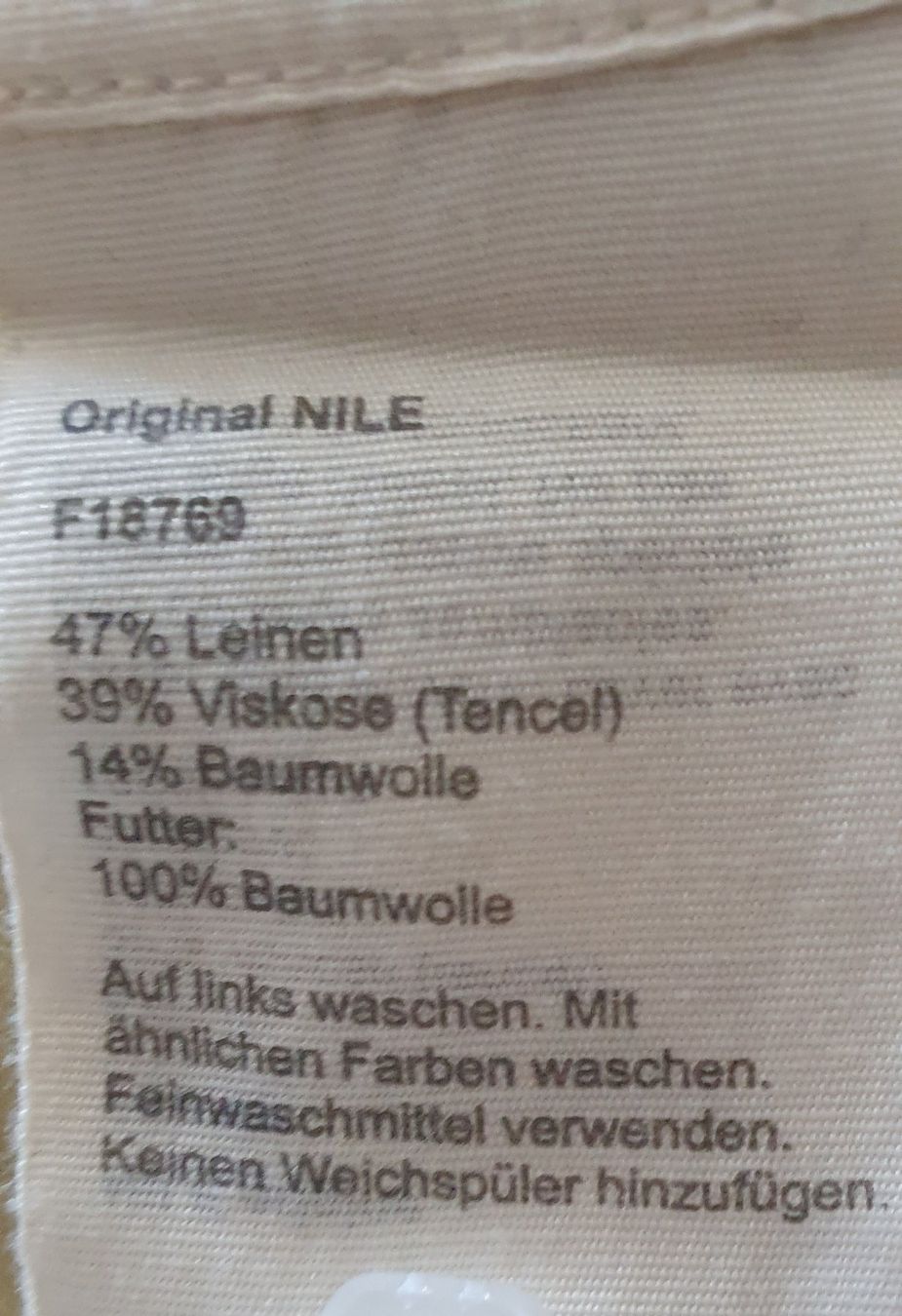 Nile Hosen: NILE Leinen Hose grS(M) NEU – Neu und originalverpackt aus Niederbipp von blu_jw7r 8