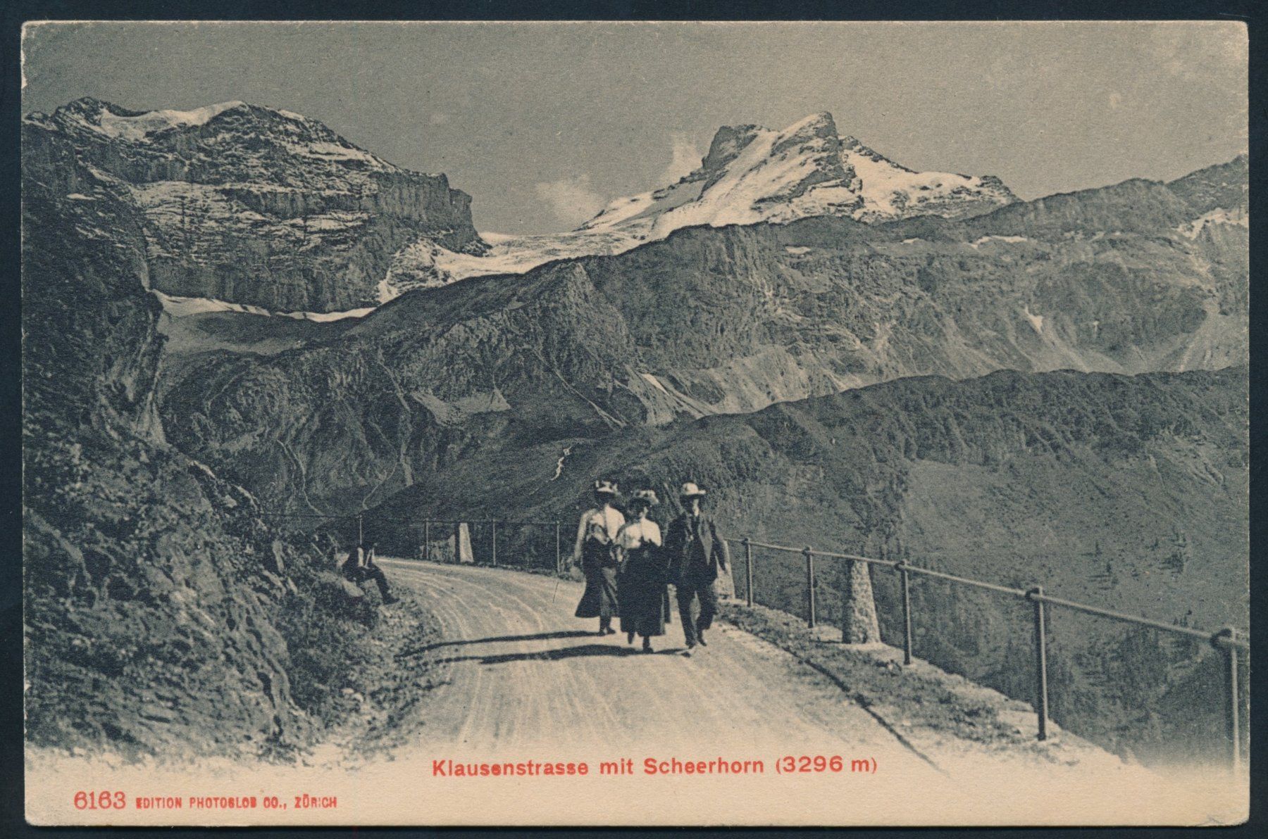 Cartoline postali: AK: Klausenstrasse mit Scheerhorn – Nuovo (secondo la descrizione) da Bonau venduto da Profila3
