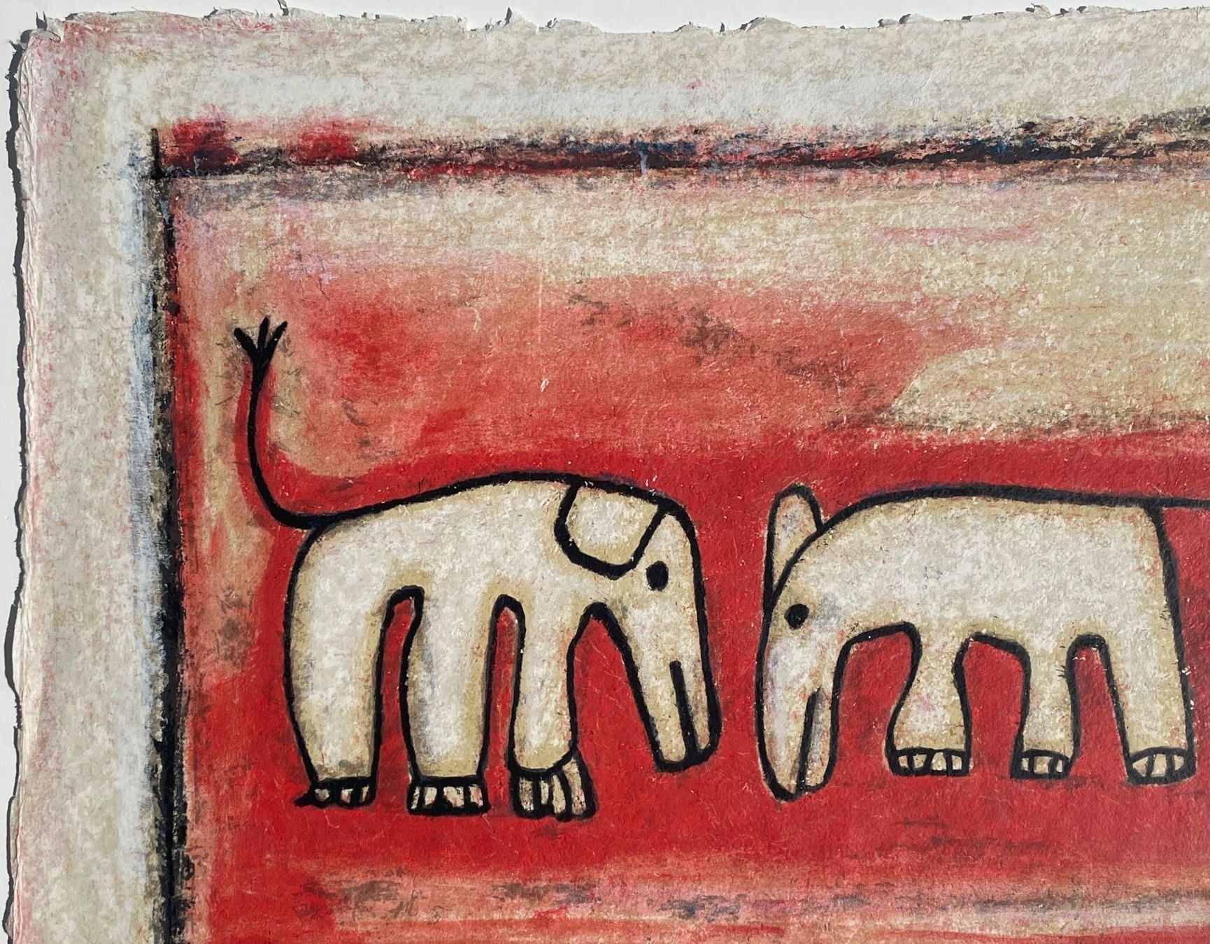 Gemälde: HANS INNEMEE (1951) Lithographie Handsigniert – Gebraucht aus Basel von PAUL_ART 3