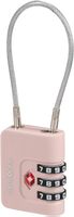 Samsonite TSA Kabelschloss 3-stellig Rosa für Koffer