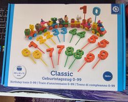 Geburtstagszug aus Holz Classic