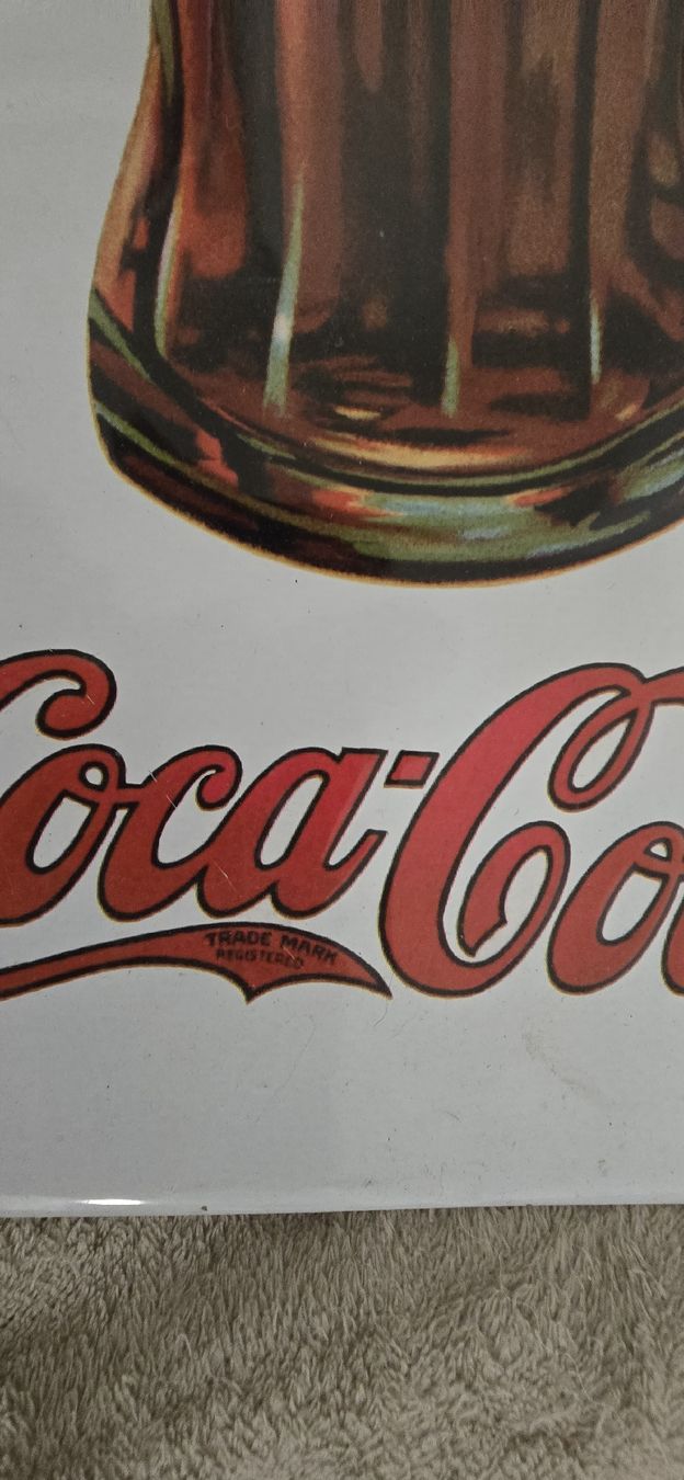 Coca-Cola Insegne: Enseigne Coca-Cola ancienne métal – Usato da Courgenay venduto da bat_dq9w 1