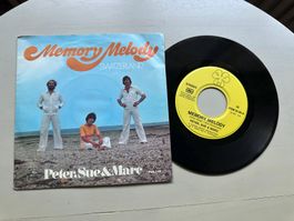 PETER SUE & MARC SCHELL Single SWISS Kult Memory melody