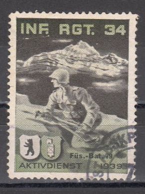 Tutti i francobolli: Infanterie Wi 447  gestempelt – Usato da Bürglen TG venduto da StampGraf