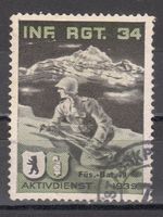 Infanterie Wi 447  gestempelt