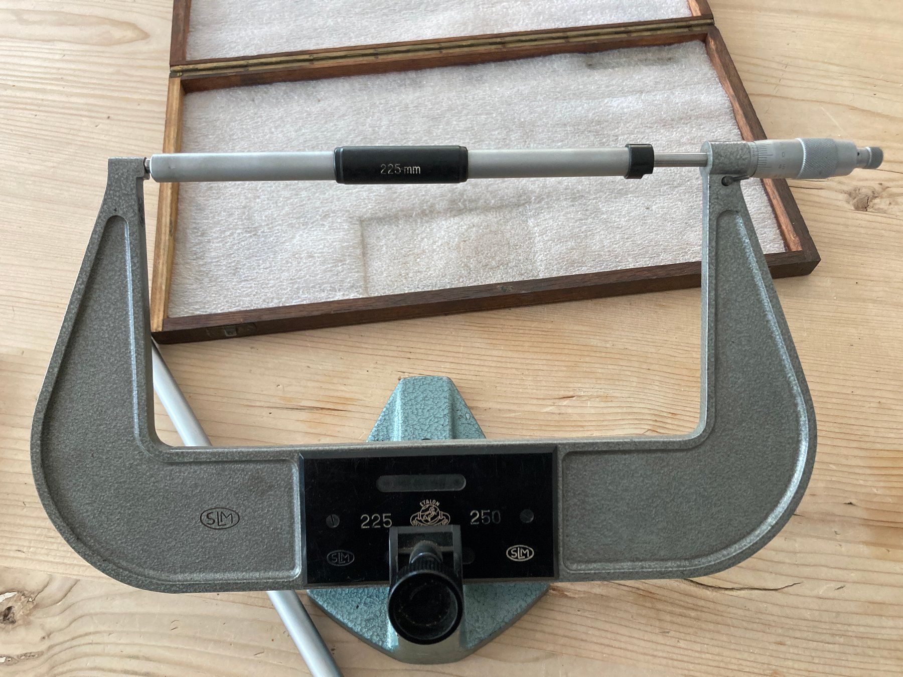 Messen: Mikrometer ETALON 225-250mm – Gebraucht aus Steinhausen von Schneetiger 5