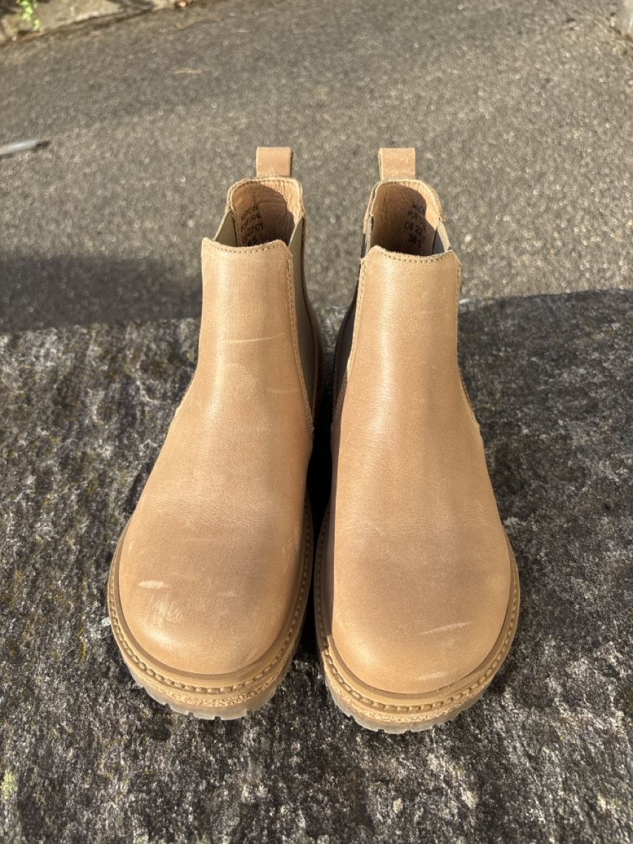 Birkenstock Scarpe da uomo: Gorgeous Birkenstock Beige Work Boot 36 – Nuovo (secondo la descrizione) da Arlesheim venduto da schnsel 1
