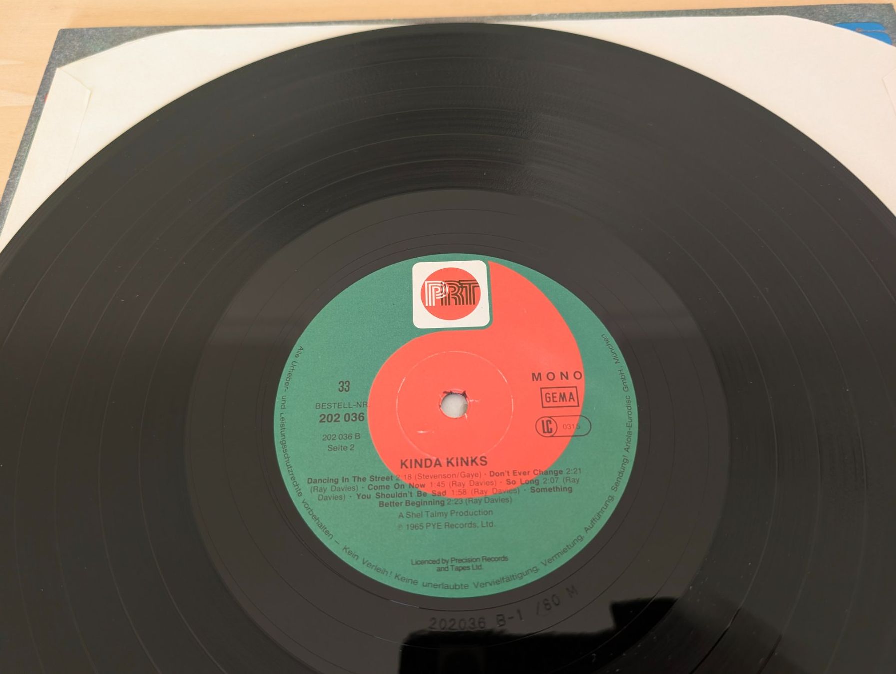 Schallplatten: The Kinks – Kinda Kinks  D 80 – Gebraucht aus Ebikon von kisuM 7