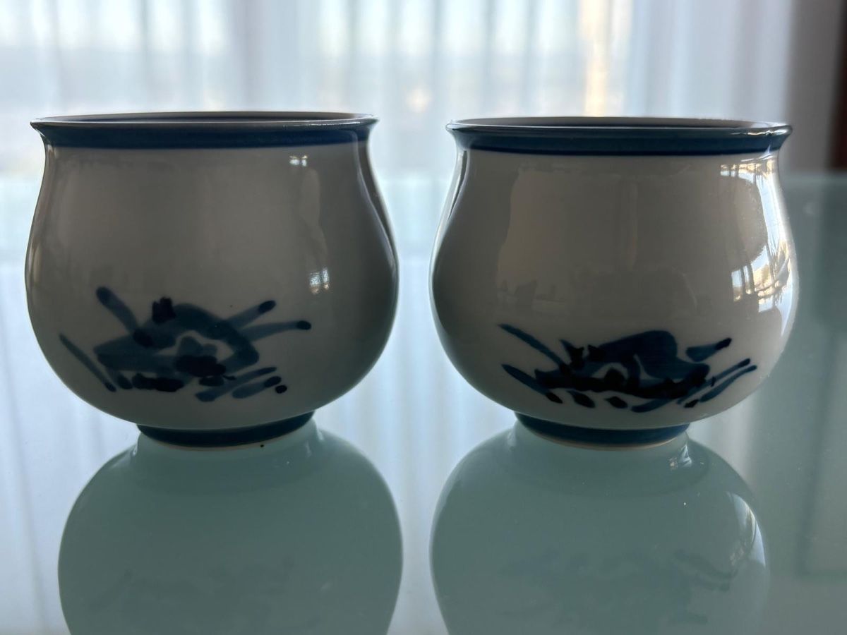Tazze: 2 Stk japanischen Teebechern (Yunomi) – Usato da Zuzwil SG venduto da Skotm