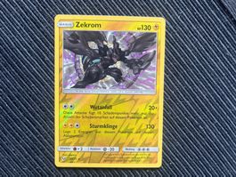 Pokemon Zekrom Reverse Holo Shining Legends Near Mint