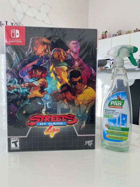 Street Of Rage 4 Switch Limited Run #65 Classic Edition LRG Comme neuf