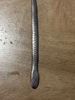 Vintage Metall Brieföffner mit Schlangenmotiv
