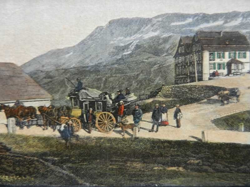 Stiche: Bergpost auf der Furka – Gebraucht aus Risch von Rischli15 3