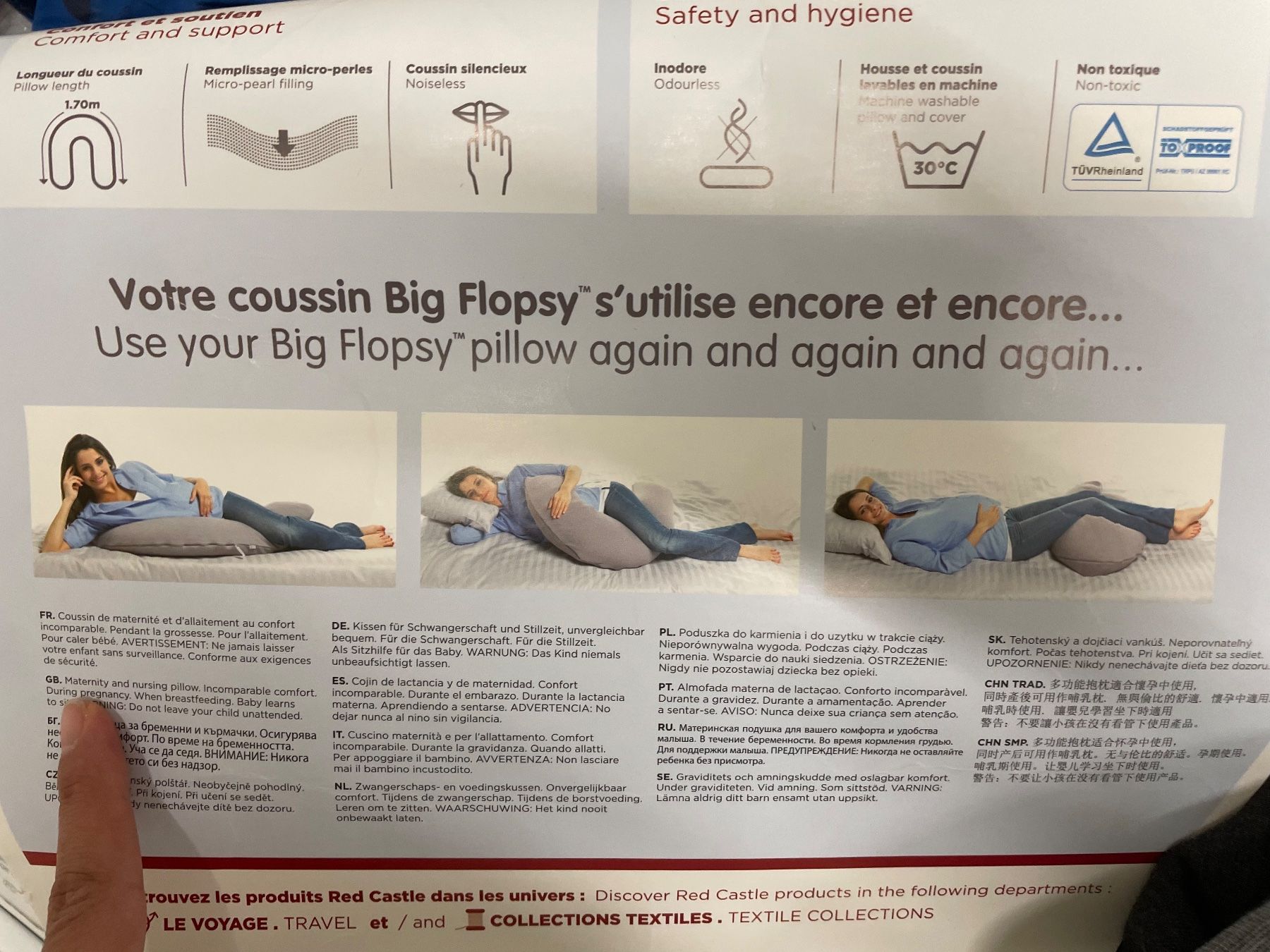 Kissen: Big Flopsy Stillkissen – Gebraucht aus Baar von esc_7cff