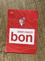 Billet match FC Sion saison 26/27