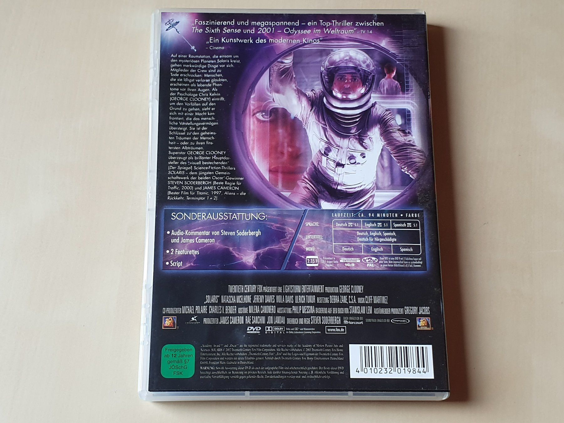 Tutti i DVDs: Solaris – Usato da Stansstad venduto da collectorsshop 1