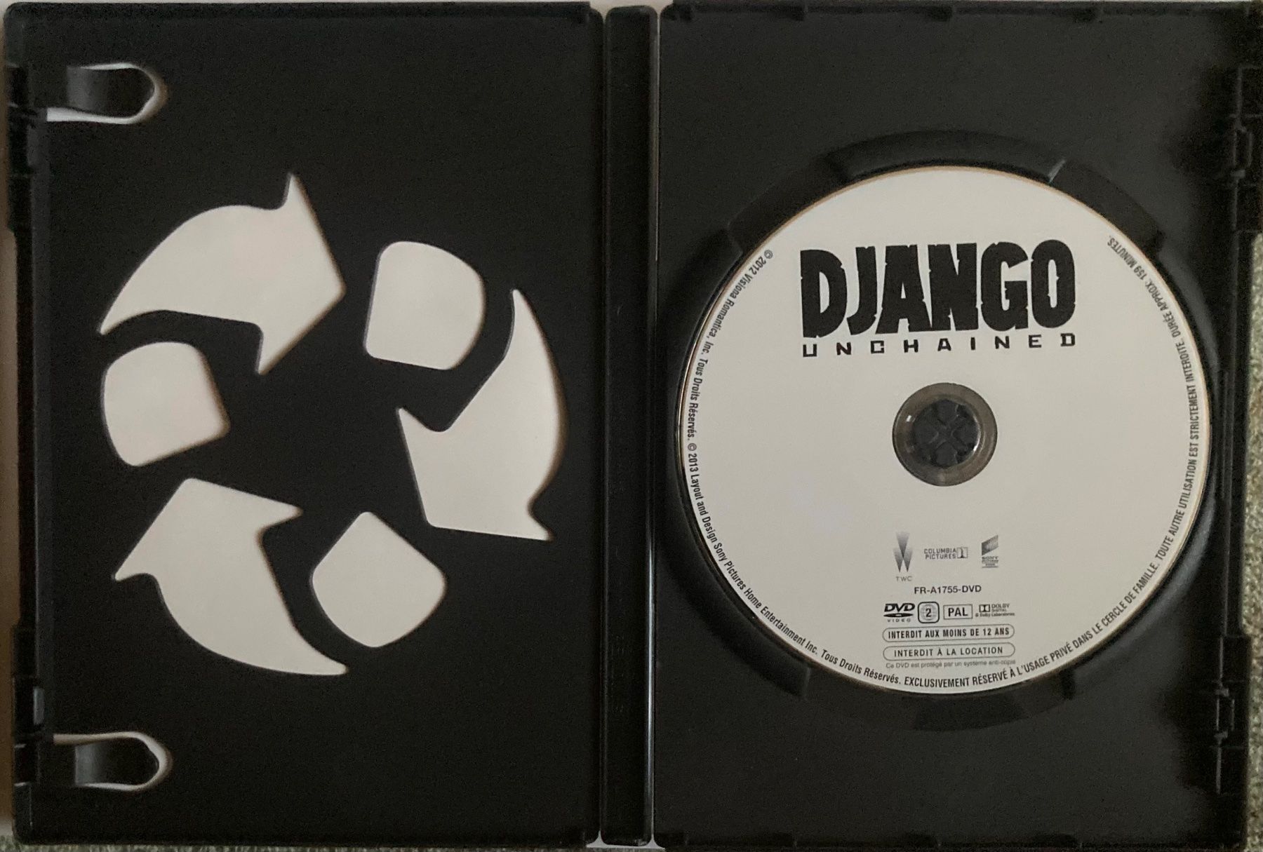 Tutti i DVDs: QUENTIN TARANTINO - DJANGO UNCHAINED – Usato da Poliez-Pittet venduto da Newtown-Records 2