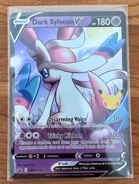 Dark Sylveon Pokemon Celebrations Promo SWSH 134 | Kaufen auf Ricardo