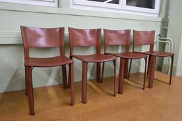 4x Designer Stühle S91 Giancarlo Vegni für Fasem