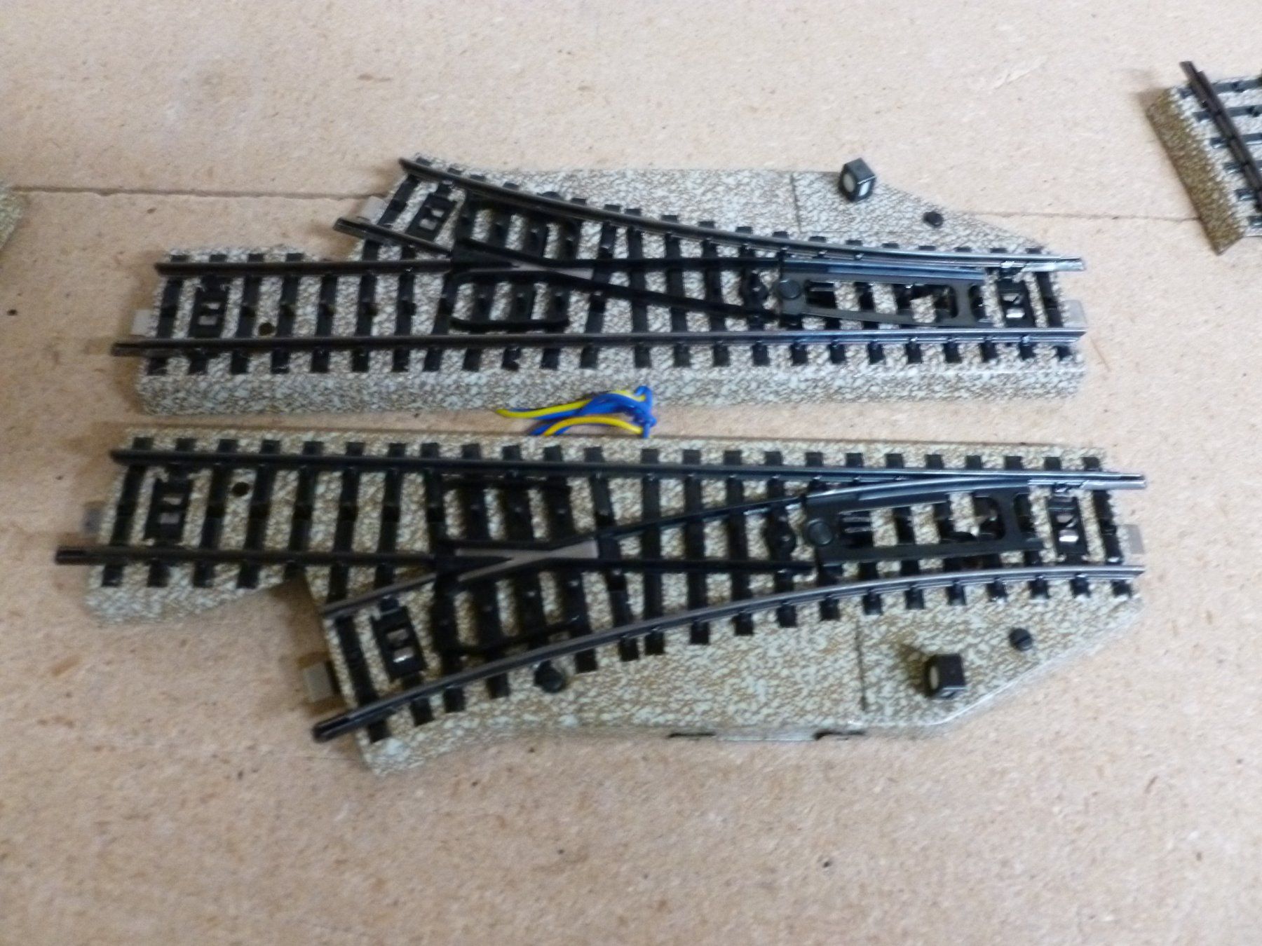 Märklin Modellini di ferrovie: 6 variable Weichen mit Gleisstück 5102 – Usato da Oberbipp venduto da Vifu 1