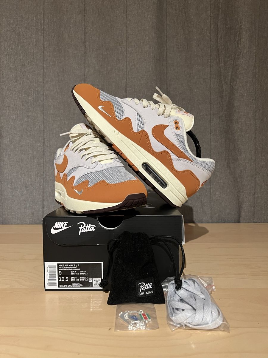 Scarpe da uomo: Air max 1 x Patta Monarch – Usato da steinmaur venduto da andresvicent1