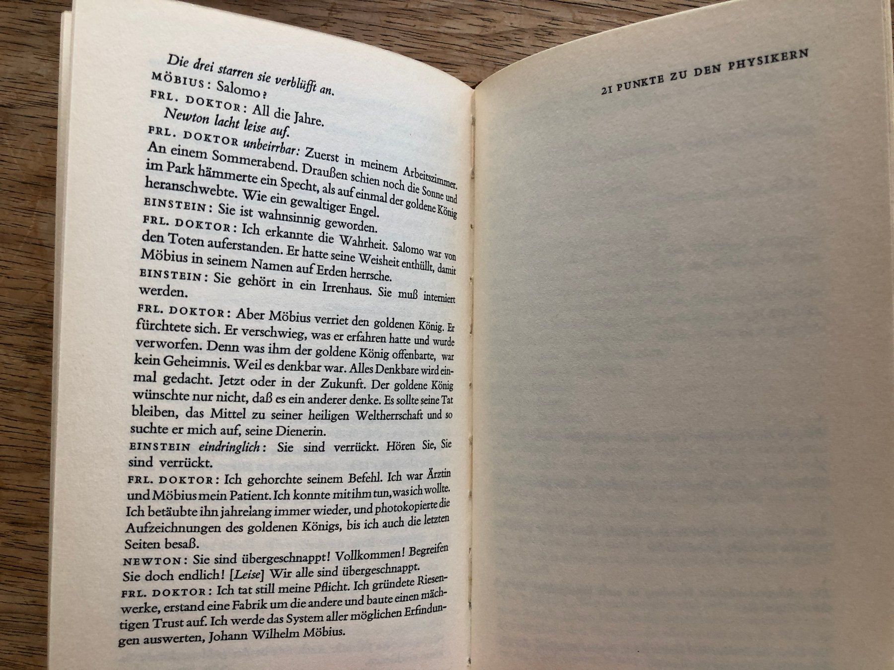 Bücher: Die Physiker - Friedrich Dürrenmatt – Gebraucht aus Grenchen von Kogi7 6