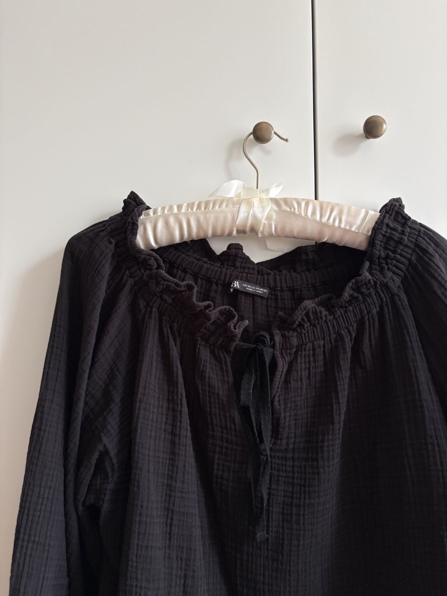Zara Camicette: Schwarze Bluse, Zara, XS – Usato da Zürich venduto da Sera.13 1
