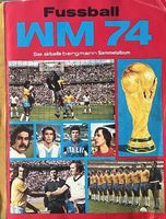 Sammelalbum von der Fussball-WM 1974