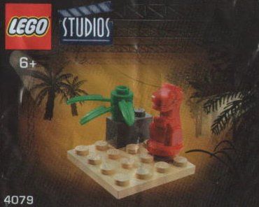 Lego Giocattoli: Lego Studios 4079 Mini Rex polybag, Japan – Nuovo e nell'imballaggio originale da Vallamand venduto da Minifigure