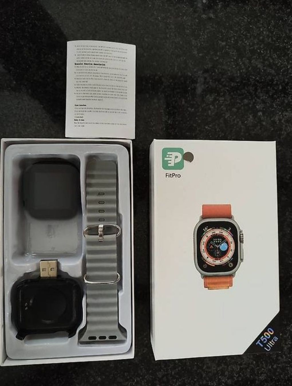 Smartwatch: FitPro T500 Ultra Smartwatch – Nuovo (secondo la descrizione) da Othmarsingen venduto da Othm13