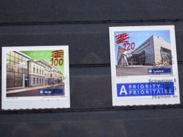 Roter Überdruck mit neuen Taxwerten ET Stempel B0707S