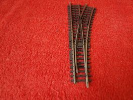 1 Weiche  Rechts von Märklin ,Getestet  Gebraucht.