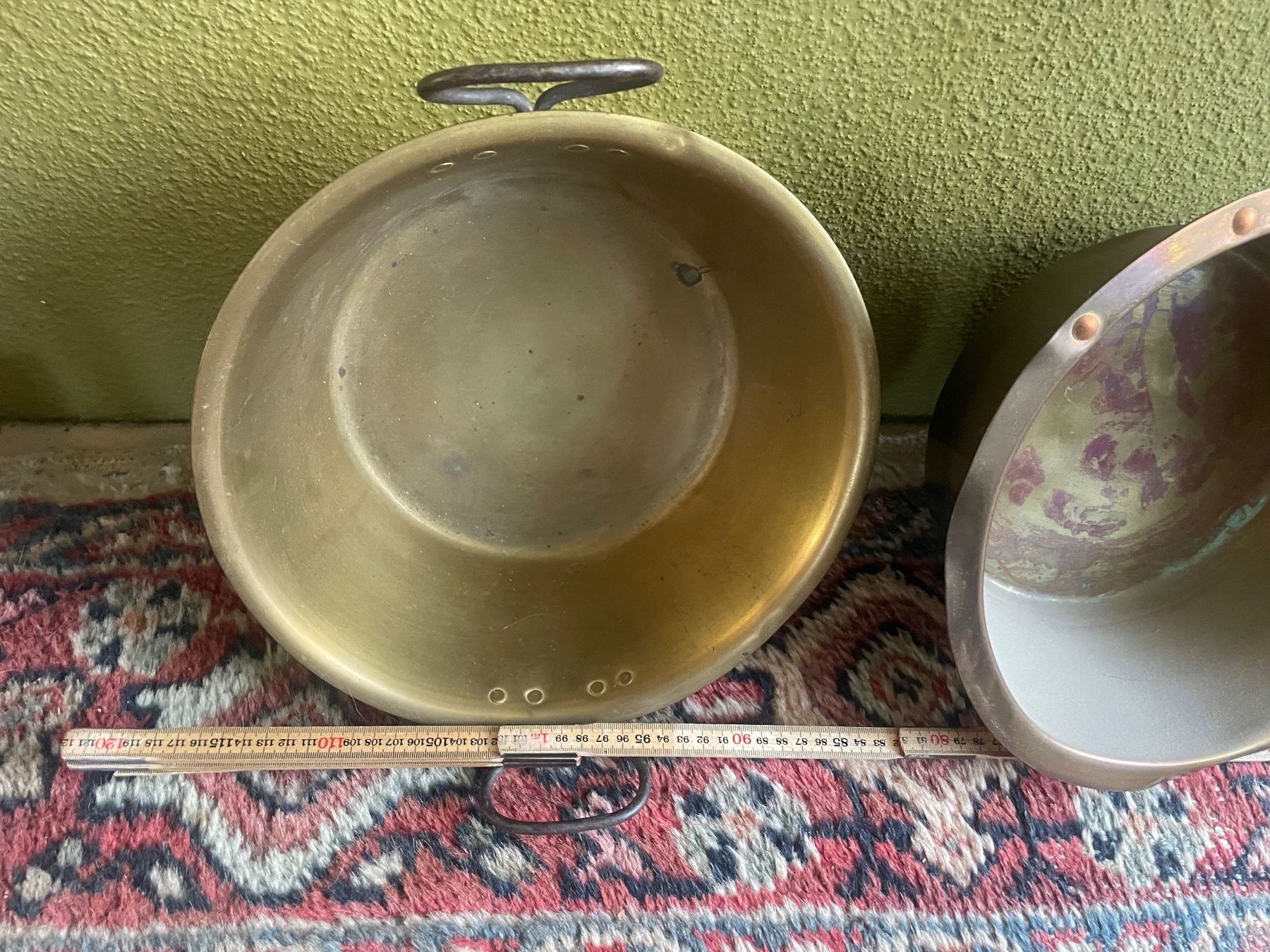 Töpfe: Antike Kochtöpfe Messing 4 Stück gebraucht – Gebraucht aus Volketswil von rubin74 3
