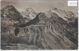 Männlichen - Eiger, Mönch & Jungfrau