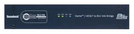 Componenti elettronici: BLU-DAN Bridge Blu-Link/Dante BSS – Usato da Rothenburg venduto da BildundTon