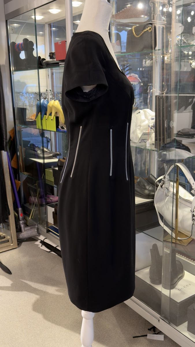 Kleider: Mugler Kleid, Gr. 38, Schwarz, NP 2745.- – Gebraucht aus Lachen SZ von HelvetiaLuxury 2