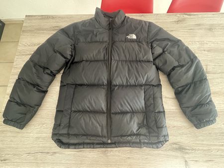 The North Face Black Puffer Jacket - Winter Essential!