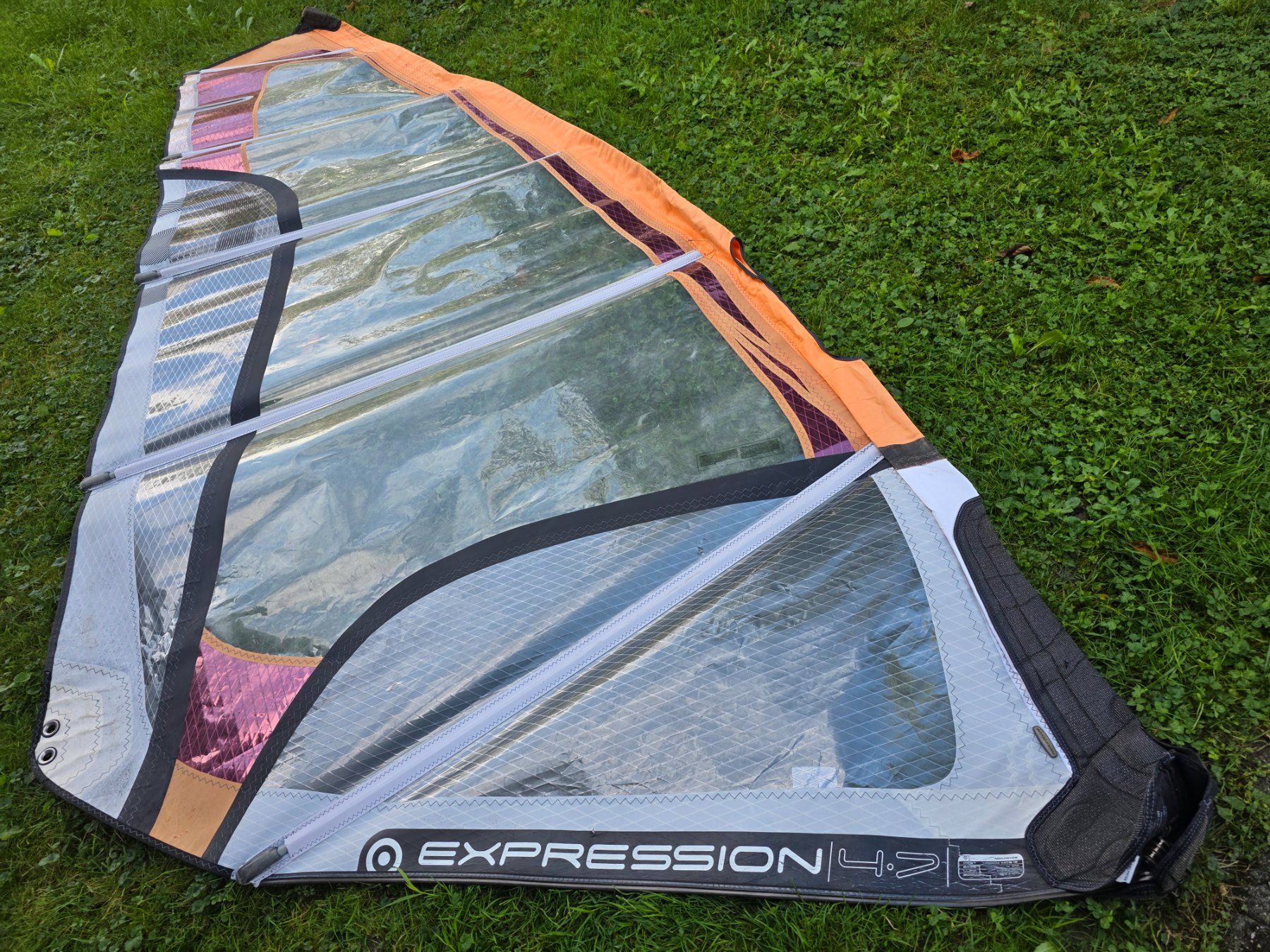 Surf: Windsurf-Komplettrigg Neil Pryde Expression 4,7 – Usato da Buchs SG venduto da swisssurfer007 1