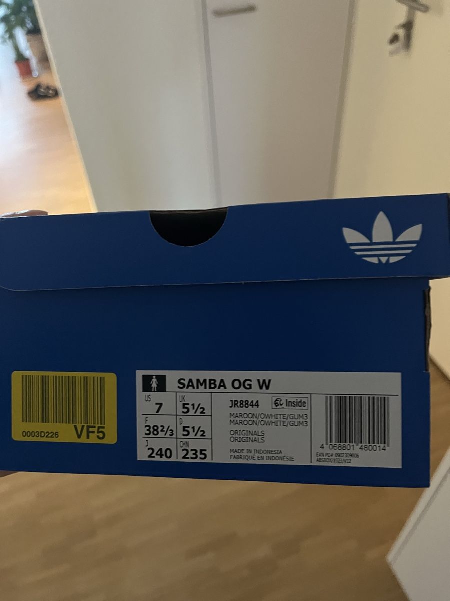 Adidas Damenschuhe: Samba bordeaux – Neu (gemäss Beschreibung) aus Biel/Bienne von tam_ysd9 3