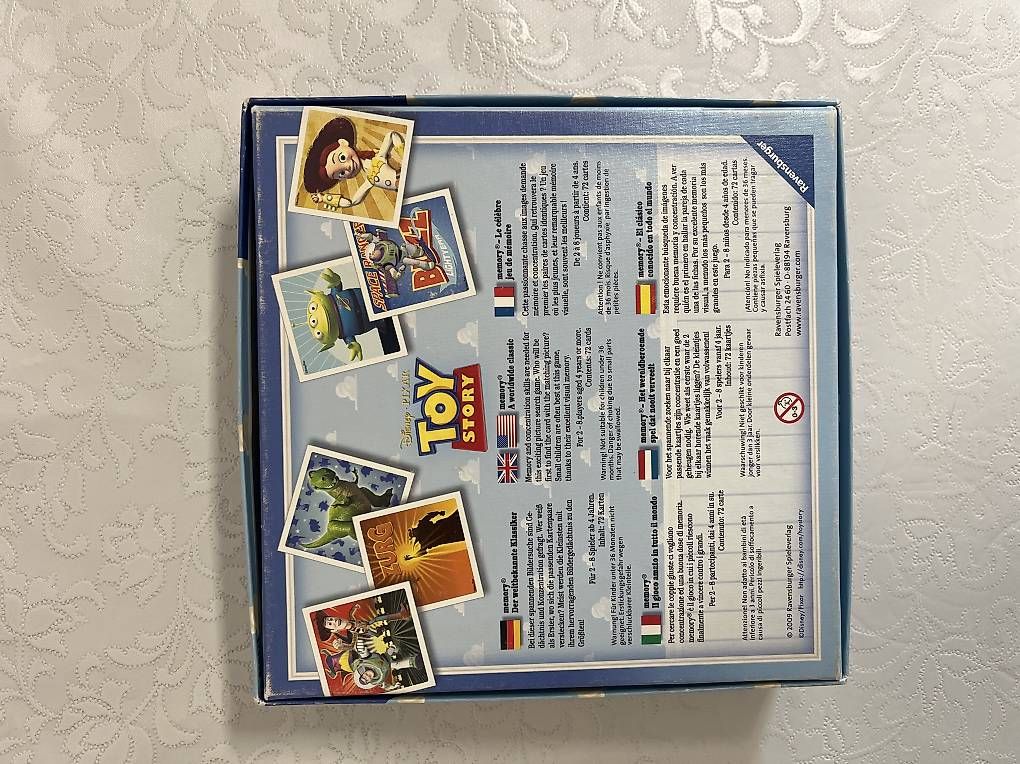 Jeux: Memory Toy Story – D'occasion à Lausanne par Catherine1003 1