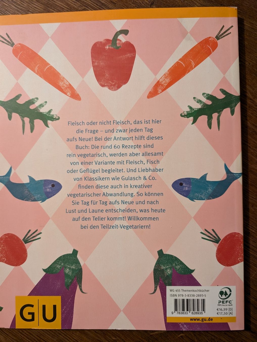 Libri: Kochbuch "Teilzeit-Vegetarier" Rezepte GU – Nuovo e nell'imballaggio originale da Bern venduto da Zorro333 1