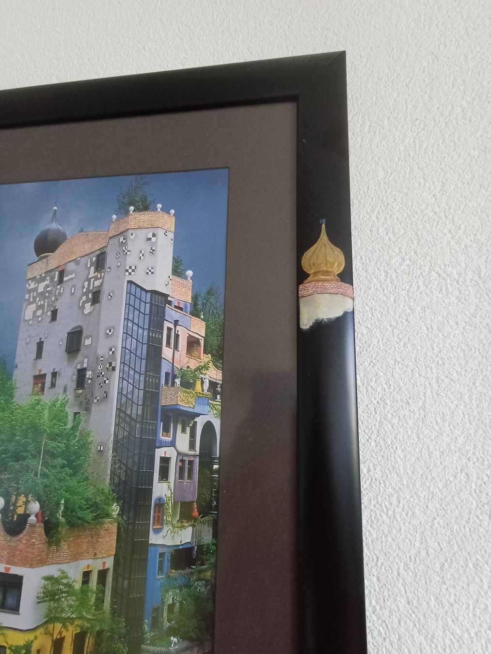 Foto & Immagini: Hundertwasser Bild mit Rahmen, Top Zustand – Usato da Küsnacht ZH venduto da veddinge 2